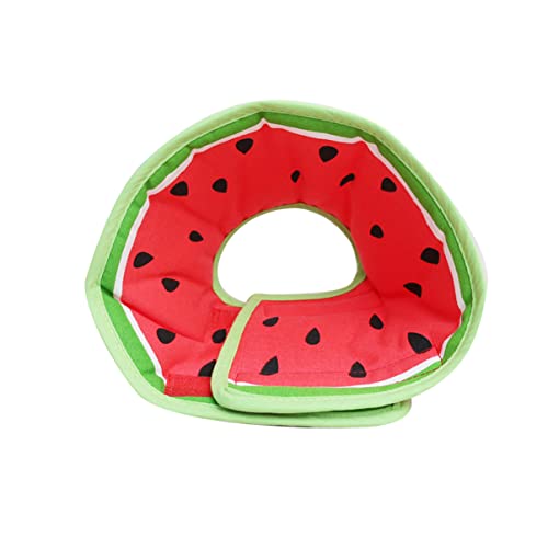 Sosoport Hundehalsband Für Haustiere Hundehalsband Welpenhalsband Pflege Obstmuster Befestigung S Wassermelone von Sosoport