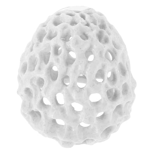Sosoport Aquarium Garnelenversteck Poröses Stein Versteck mit Saugnapf Sicherer Garnelen Unterschlupf für Zucht und Aquarien Dekoration von Sosoport