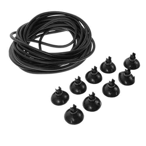 Sosoport 1satz Aquarium Zubehör Mit Saughaltern Rückschlagventil Und Luftstein Teiliges Set Für Effektive Belüftung Und Einfache Installation Im Fischbecken von Sosoport