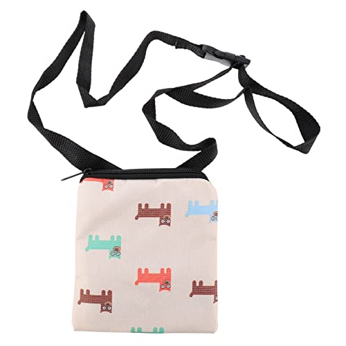 Sosoport Bauchtasche Für Hundetraining Tragbar Zubehör Tasche Für Hundeleckereien Gürtel Für Leckerlibeutel Für Hunde Haustiertasche Beutel Für Hundefutter Beige Stoff (Polyester) von Sosoport