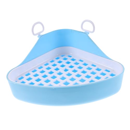 Sosoport Katzentoilette Dreieck Töpfchentrainer Ecktoilette für Kleintiere Geruchsfrei Sosoport Katzentoilette Dreieck Töpfchentrainer Ecktoilette für Kleintiere Geruchsfrei von Sosoport