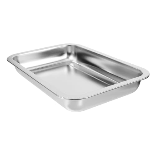 Sosoport Cats Litter Box Edelstahl Offene Katzenklo Für Kleine Katzen Strapazierfähige Und Praktische Katzentoilette Für Schlafzimmer Badezimmer Und Balkon Sosoport Cats Litter Box Edelstahl Offene Katzenklo Für Kleine Katzen Strapazierfähige Und Praktische Katzentoilette Für Schlafzimmer Badezimmer Und Balkon von Sosoport