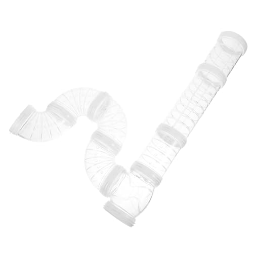 Sosoport DIY Hamstertunnel Set Transparent Haustier Rohr Erweiterbar Externer Spieltunnel für Mäuse Hamster Ratten und Kleine Tiere Modularer Verbindungstunnel für und Bewegung Sosoport DIY Hamstertunnel Set Transparent Haustier Rohr Erweiterbar Externer Spieltunnel für Mäuse Hamster Ratten und Kleine Tiere Modularer Verbindungstunnel für und Bewegung von Sosoport