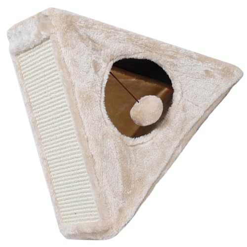 Sosoport Dreieckiges Katzenzelt Katzenbett Katzenkratzbaum Kratzbaum Für Drinnen Und Draußen Krallenform Gehege Von Der Outdoor Lounge Für Unterschlupf Katzenhütte Sosoport Dreieckiges Katzenzelt Katzenbett Katzenkratzbaum Kratzbaum Für Drinnen Und Draußen Krallenform Gehege Von Der Outdoor Lounge Für Unterschlupf Katzenhütte von Sosoport