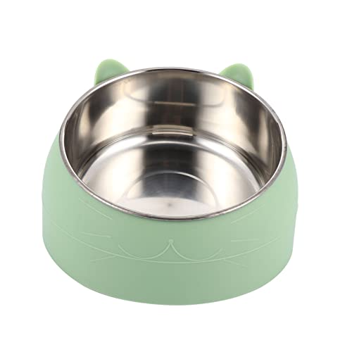 Sosoport Elevated Edelstahl Fressnapf Für Katzen Und Kleine Hunde Geneigter Futternapf Mit Nackenstütze Für Trocken Und Nassfutter Ergonomisches Design Für Mehr Komfort Beim Fressen Sosoport Elevated Edelstahl Fressnapf Für Katzen Und Kleine Hunde Geneigter Futternapf Mit Nackenstütze Für Trocken Und Nassfutter Ergonomisches Design Für Mehr Komfort Beim Fressen von Sosoport