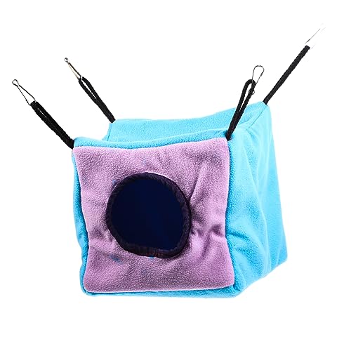 Sosoport Hamster Hängematte Für Kleintiere Bequeme Schlafgelegenheit Hamster Chinchillas Und Meerschweinchen Für Winter von Sosoport