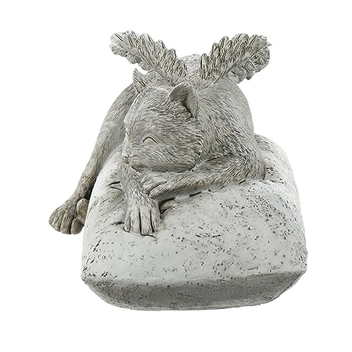 Sosoport Engel Katze Ornamente Engel-Hunderahmen Grabstein Hundeengel Wächter Trauer Denkmal katzenangel Katzen Angel Katzenstatue mit Engelsflügeln Kunstharz-Skulptur Katzen-Gedenk-Engel Sosoport Engel Katze Ornamente Engel-Hunderahmen Grabstein Hundeengel Wächter Trauer Denkmal katzenangel Katzen Angel Katzenstatue mit Engelsflügeln Kunstharz-Skulptur Katzen-Gedenk-Engel von Sosoport