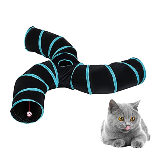 Sosoport Lustiges Katzenspielzeug 3-in-1 Katzentunnel Interaktives Katzenspielzeug Haustierbedarf für Katzen Sosoport Lustiges Katzenspielzeug 3-in-1 Katzentunnel Interaktives Katzenspielzeug Haustierbedarf für Katzen von Sosoport