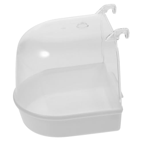 Sosoport Bird Bath Für Kleine Vögel Abgedecktes Plastikbad Für Kanarienvögel Und Papageien Für Käfige Installieren Weiß Sosoport Bird Bath Für Kleine Vögel Abgedecktes Plastikbad Für Kanarienvögel Und Papageien Für Käfige Installieren Weiß von Sosoport