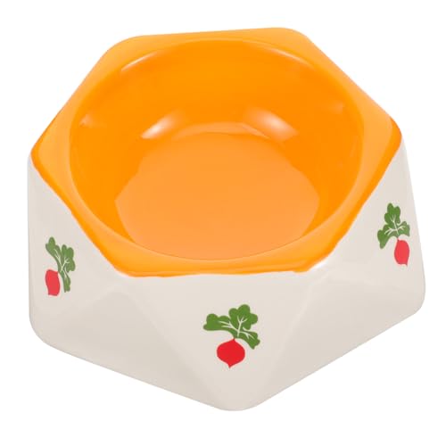 Sosoport Keramik Sechseck Futternapf Sicherer Hamsterfutterspender für Kätzchen Zwerghamster Sosoport Keramik Sechseck Futternapf Sicherer Hamsterfutterspender für Kätzchen Zwerghamster von Sosoport