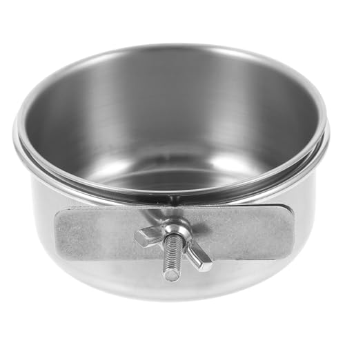 Sosoport Vogel Futterschale Für Käfige Und Langlebige Futter Und Wasserschale Für Papageien Und Vögel Einfache Mit Einzelschraube von Sosoport