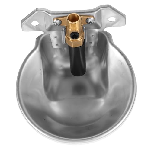 Sosoport Futterspender für Haustiere Hafer Wasserfontäne Gewässer ständer für hundenapf hundenassfutter hundefutter Ziegentränke Kuhtränke Automatische Tränke für Nutztiere Rostfreier Stahl Sosoport Futterspender für Haustiere Hafer Wasserfontäne Gewässer ständer für hundenapf hundenassfutter hundefutter Ziegentränke Kuhtränke Automatische Tränke für Nutztiere Rostfreier Stahl von Sosoport