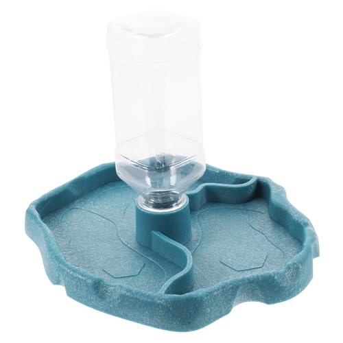 Sosoport Schildkrötenschale Automatischer Wasserspender Für Reptilien Eidechsen Schildkröten Geckos Reptilien Futter- Und Wasserschale Dekoratives Design von Sosoport