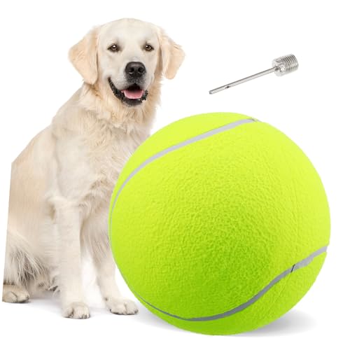 Sosoport Großer Tennisball Für Haustiere Leichtes Für Outdoor-aktivitäten Strand Spielzeug Für Große Hunde Zubehör Für Spaß Und Training von Sosoport