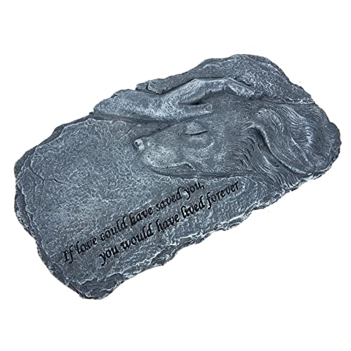Sosoport Grabstein Für Haustiere Aus Harz Gedenkstein Für Hunde Gedenktafeln Für Außenbereich Garten Tier Statue Ornament Eingang Park Hinterhof Sosoport Grabstein Für Haustiere Aus Harz Gedenkstein Für Hunde Gedenktafeln Für Außenbereich Garten Tier Statue Ornament Eingang Park Hinterhof von Sosoport