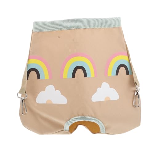 Sosoport Hängender Heusack für Kleintiere Leichter Futterbeutel mit Belüftetem Design zur Frischeerhaltung Geeignet für Meerschweinchen Kaninchen Chinchillas und Kleine Haustiere Faltbar von Sosoport