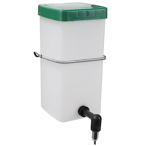 Sosoport Waterer Automatischer Wasserspender Käfig-futterspender Haustier-wasserspender Metallfeder Zum Einfachen Aufhängen von Sosoport