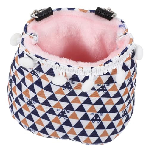 Sosoport Hängematte Für Haustiere Meerschweinchen Hamster Chinchilla Warme Fleece-bettwäsche Sicher Für Käfigdekoration von Sosoport