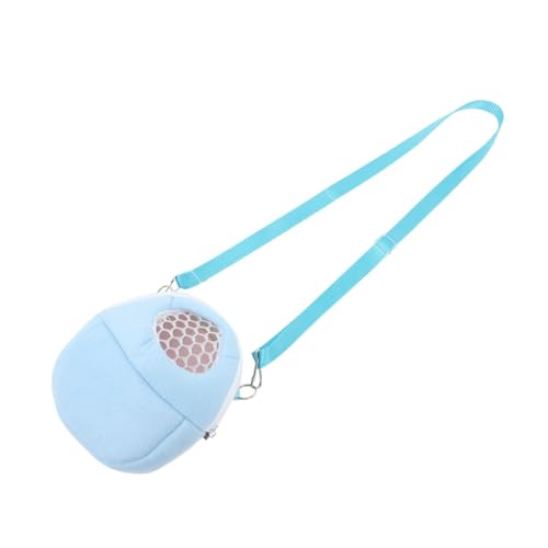 Sosoport Atmungsaktive Hamster-Reisetasche Aus Netzstoff Mit Schultergurt Mäuse-Tragetasche Für Outdoor-Abenteuer von Sosoport