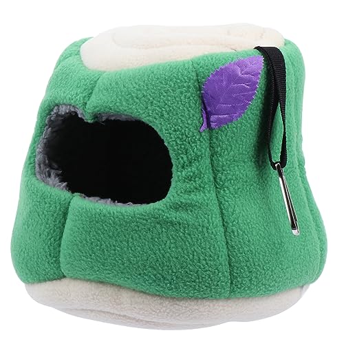 Sosoport Hamster Baumwollnest Versteck Frettchen Hängematte Faltbar Hund Futterspender Zelt Katzenbett Haustierbettnest Kleines Tiernest Rennmaus Hütte Außen Taubennest Kurzer Plüsch Green Sosoport Hamster Baumwollnest Versteck Frettchen Hängematte Faltbar Hund Futterspender Zelt Katzenbett Haustierbettnest Kleines Tiernest Rennmaus Hütte Außen Taubennest Kurzer Plüsch Green von Sosoport