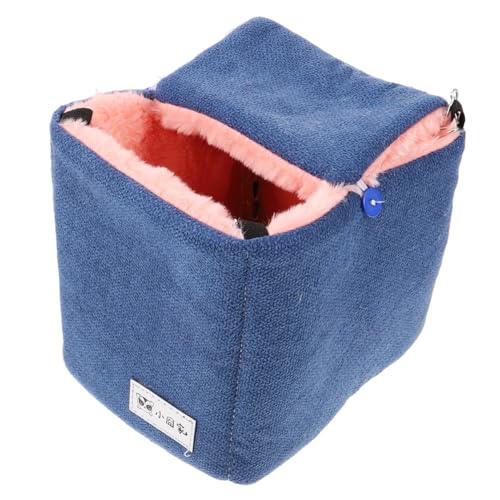 Sosoport Kleintier Bett Für Hamster Und Vögel Baumwoll-schlafnest Hängendes Tierbett Für Nager Für Meerschweinchen Ratten Und Andere Kleine Haustiere von Sosoport