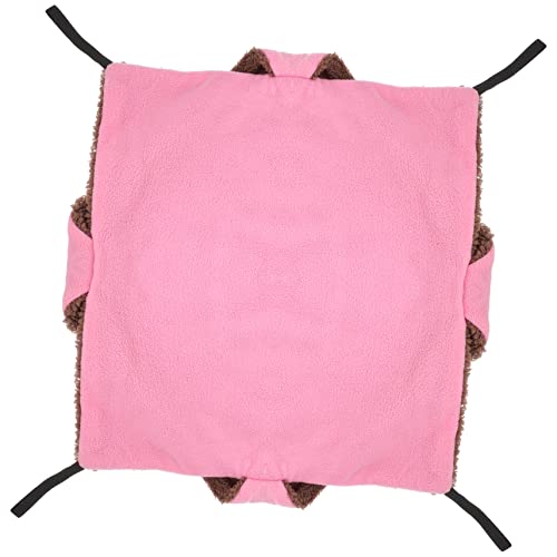Sosoport Kratzfest Pet Hamster Bett Doppel Schicht Guinea Hängematte für von Sosoport
