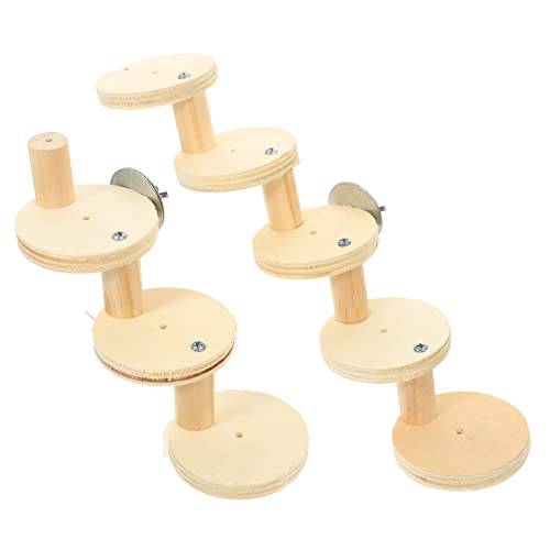 Sosoport Interessante Holzleiter Für Hamster Dekoratives Spielzeug Für Kleintiere Geeignet Für Käfige Mit Glatten Oberflächen Und Robustem Design Für Hamster Meerschweinchen Und von Sosoport