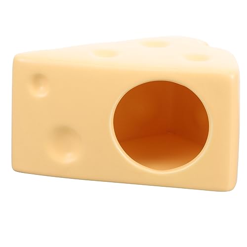Sosoport Keramik Hamsterhaus Käseform Nest Kühlung Versteck Für Zufällige Farbe Sosoport Keramik Hamsterhaus Käseform Nest Kühlung Versteck Für Zufällige Farbe von Sosoport