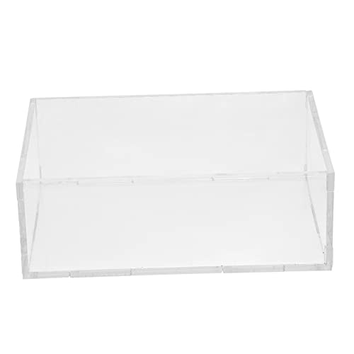 Sosoport Hamsterbadewanne Box Mit Rattenversteck Und Hamstersand Für Meerschweinchen-badewannenhalter Transparente Badewanne Mit Sanften Kanten Für Pflege von Sosoport