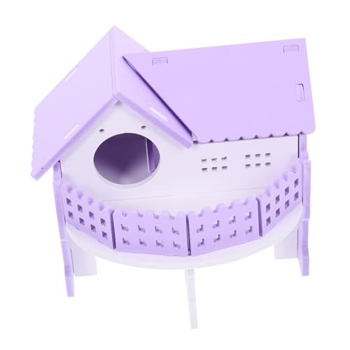 Sosoport Hamster Villa Hideout Haus für Kleintiere Mehrzweck Versteck für Hamster Meerschweinchen und Ratten und Rückzugsort Weiß Sosoport Hamster Villa Hideout Haus für Kleintiere Mehrzweck Versteck für Hamster Meerschweinchen und Ratten und Rückzugsort Weiß von Sosoport