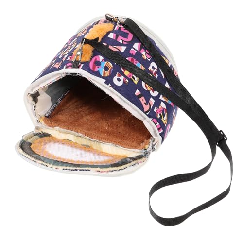 Sosoport Haustier-Tragetasche Meerschweinchen-Reisetasche Netzfenster Atmungsaktiv Und Tragbar Für Hamster von Sosoport