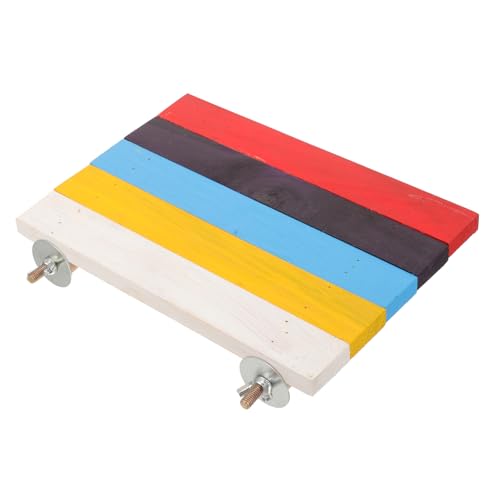Sosoport Pet Hamster Kletterbrett Plattform Für Hamster Meerschweinchen Vögel Installieren Spielgelegenheit Für Kleine Haustiere Farbenfrohes Design Geeignet Für Käfige von Sosoport