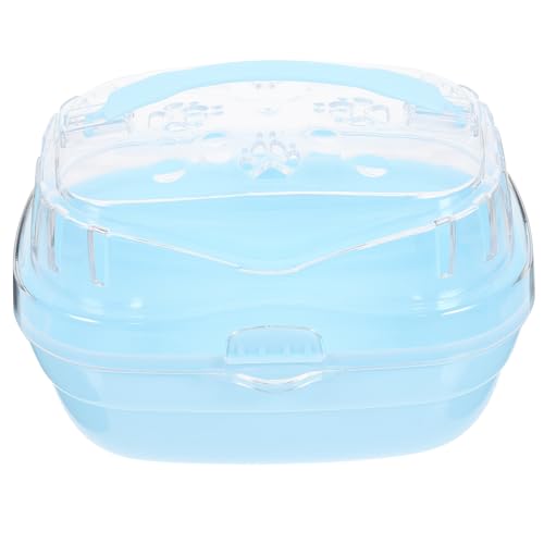 Sosoport Tragbarer Hamster-reisekäfig Hamsterträger Für Den Außenbereich Leichtes Und Kompaktes Design Haustierkäfig Mit Griffdesign Für Unterwegs Sosoport Tragbarer Hamster-reisekäfig Hamsterträger Für Den Außenbereich Leichtes Und Kompaktes Design Haustierkäfig Mit Griffdesign Für Unterwegs von Sosoport