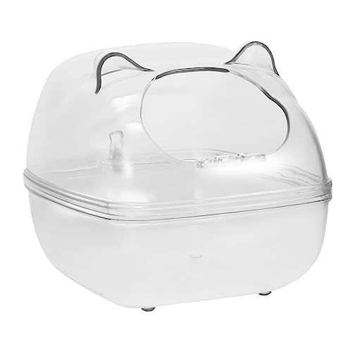 Sosoport Große Hamster-Badezimmer-katzentoilette Sandbadewanne für Das Toilettentraining Von Haustieren Sosoport Große Hamster-Badezimmer-katzentoilette Sandbadewanne für Das Toilettentraining Von Haustieren von Sosoport