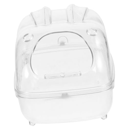 Sosoport Hamster Sandbad Box Multifunktionale Toilette Und Für Kleine Haustiere Für Hamster Und Rennmäuse Platzsparend Und Einfach Zu Reinigen Sosoport Hamster Sandbad Box Multifunktionale Toilette Und Für Kleine Haustiere Für Hamster Und Rennmäuse Platzsparend Und Einfach Zu Reinigen von Sosoport
