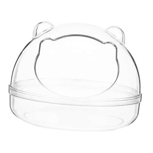 Sosoport Hamsterbad Hamster klo Hamster sandbad Hamster Badeschale Badebehälter für Hamster Sandbad Duschraum Badebecken für Meerschweinchen Haustier-Badebecken Plastik Transparent Sosoport Hamsterbad Hamster klo Hamster sandbad Hamster Badeschale Badebehälter für Hamster Sandbad Duschraum Badebecken für Meerschweinchen Haustier-Badebecken Plastik Transparent von Sosoport