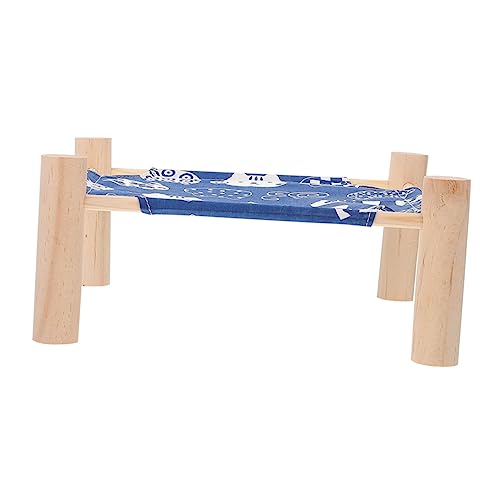 Sosoport Hamsterbett Hängematte aus Holz Abnehmbar und Atmungsaktiv Nest für Hamster Chinchillas und Andere Kleintiere und Installieren für Sicheren Sosoport Hamsterbett Hängematte aus Holz Abnehmbar und Atmungsaktiv Nest für Hamster Chinchillas und Andere Kleintiere und Installieren für Sicheren von Sosoport