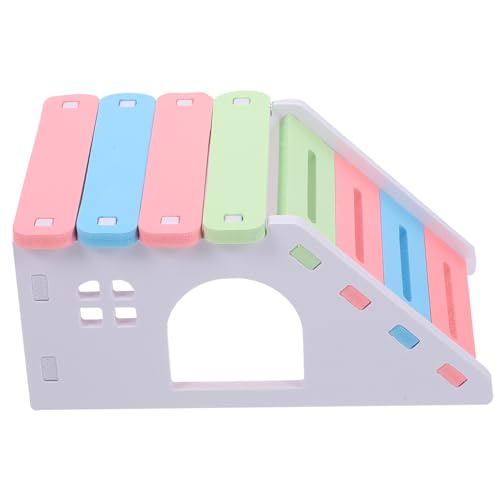 Sosoport Hamster Kletterleiter Versteck Lebensräume für Haustiere Meerschweinchen Ratten Spielzeug Haustier Möbel Exquisite Erscheinung von Sosoport