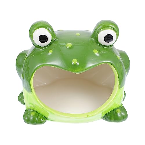 Sosoport Meerschweinchenhaus Aus Keramik – Kühlkissen Für Hamster Mehrkammer-versteck Für Haustiere – Süßes Cartoon-Nest Für Sosoport Meerschweinchenhaus Aus Keramik – Kühlkissen Für Hamster Mehrkammer-versteck Für Haustiere – Süßes Cartoon-Nest Für von Sosoport