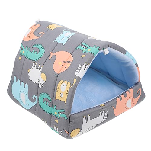 Sosoport Hamster-Nest Baumwolle Warmes Gemütliches Haustierbett Für Hamster Chinchilla Meerschweinchen Und Andere Kleintiere Für Winter Mit Krokodil-Muster Sosoport Hamster-Nest Baumwolle Warmes Gemütliches Haustierbett Für Hamster Chinchilla Meerschweinchen Und Andere Kleintiere Für Winter Mit Krokodil-Muster von Sosoport