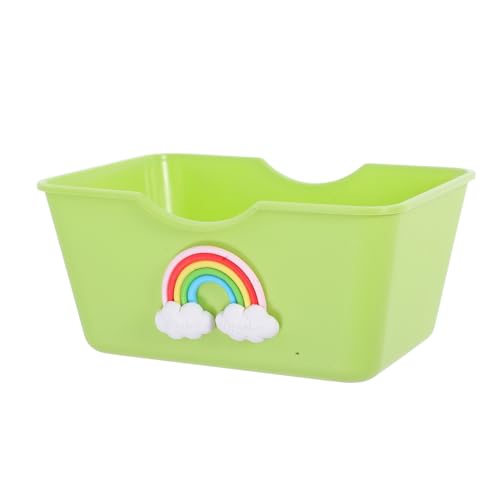 Sosoport Erhöhte Hamsterbadewanne Stilvolle Und Leicht Zu Reinigende Katzentoilette Für Das Gehege Kleiner Haustiere Sosoport Erhöhte Hamsterbadewanne Stilvolle Und Leicht Zu Reinigende Katzentoilette Für Das Gehege Kleiner Haustiere von Sosoport