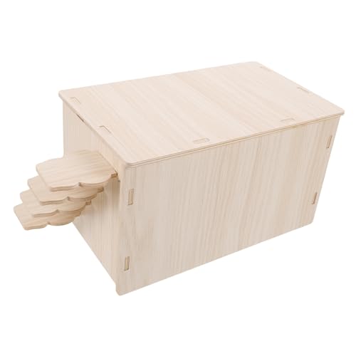 Sosoport Hamsterversteck Aus Echtem Holz Unterschlupf für Kleintiere Leiter und Plattform Sosoport Hamsterversteck Aus Echtem Holz Unterschlupf für Kleintiere Leiter und Plattform von Sosoport