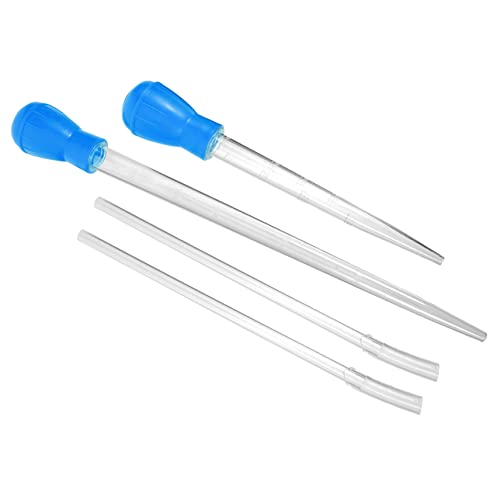 Sosoport Aquarium Wasserwechsel Pumpenset 2 Pcs Fisch Tank Siphon Pumpe Kies Vakuum für Einfache Reinigung von Sosoport