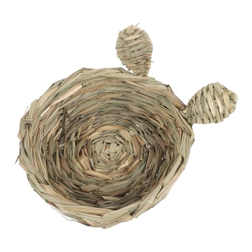 Sosoport Komfortable Guinea Pig Liner Käfig Matte Woven Stroh Bettwäsche Für Pet Nest von Sosoport