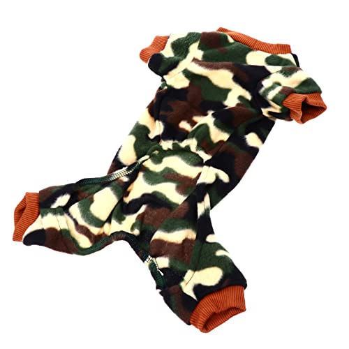 Sosoport Warme Hundekleidung Als Pyjama Für Kalte Tage Bequeme Overalls Für Welpen Winteranzug Für Alltag Und Schlaf Schlafanzüge Mit Kuscheligem Material Sosoport Warme Hundekleidung Als Pyjama Für Kalte Tage Bequeme Overalls Für Welpen Winteranzug Für Alltag Und Schlaf Schlafanzüge Mit Kuscheligem Material von Sosoport