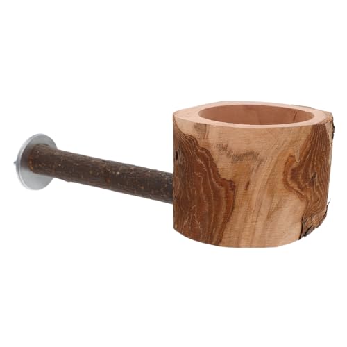 Sosoport Unterhaltsames Papageienspielzeug Aus Holz mit Ständer und Futternapf für Ziervögel Wie Unzertrennliche Sosoport Unterhaltsames Papageienspielzeug Aus Holz mit Ständer und Futternapf für Ziervögel Wie Unzertrennliche von Sosoport