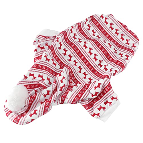 Sosoport Wintermantel Für Hunde Mit Kapuze Bequeme Hundekleidung Weihnachtsoutfit Für Haustiere Warme Haustierkleidung Für Kalte Temperaturen von Sosoport