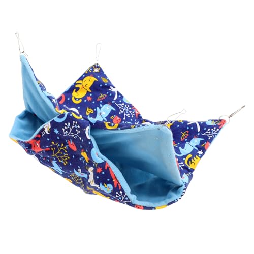 Sosoport Chinchilla-hängematte Für Kleine Haustiere Hamster Meerschweinchen Ratten Warmes Baumwollversteck Zum Schlafen Und Spielen von Sosoport