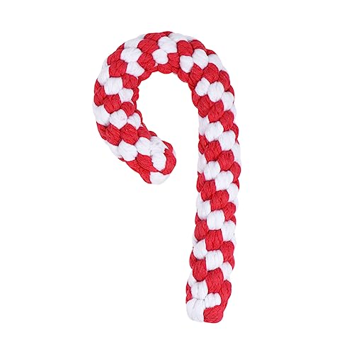 Sosoport Pet Weihnachts Kauspielzeug Baumwolle Interaktives Spielzeug Für Zahnpflege Robust Und Langlebig Zufällige Farbwahl Für Und Hunde von Sosoport