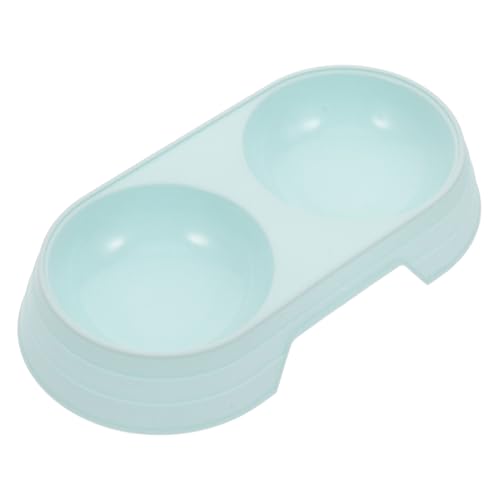 Sosoport Haustierzubehör – Doppelnapf Mit Strohhalm – Futter- Und Wasserspender – Für Katzen Hunde Welpen – Modernes Design von Sosoport